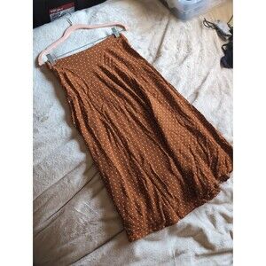 Orange polka dot shirt size 6